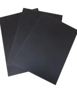 CUBIERTA PLÁSTICA TRASERA PARA ENCUADERNAR COLOR NEGRO