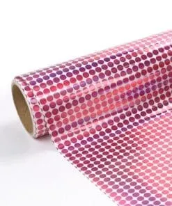 VINIL SMALL DOT ROSE 12" PULGADAS X 1.52MTS