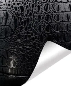 VINIL 3D CROCODILE GRAY DE 60" PULGADAS