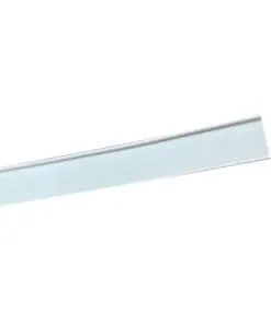 MOLDURA PLÁSTICA PARA LETRAS COLOR BLANCO DE 2CMS