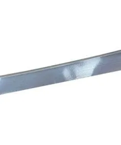 MOLDURA PLÁSTICA PARA LETRAS COLOR PLATEADO DE 2CMS