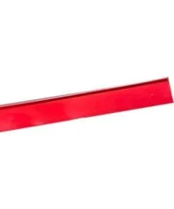 MOLDURA PLÁSTICA PARA LETRAS COLOR ROJO DE 2CMS