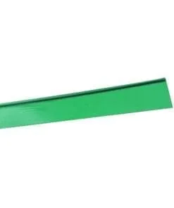 MOLDURA PLÁSTICA PARA LETRAS COLOR VERDE DE 2CMS