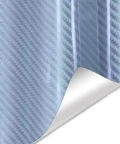 VINIL CARBON FIBER 5D SILVER DE 1.52MTS