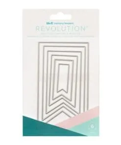 TROQUEL ESTILO BANDERIN PARA MAQUINA TROQUELADORA REVOLUTION