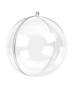 ESFERA TRANSPARENTE DECORATIVA
