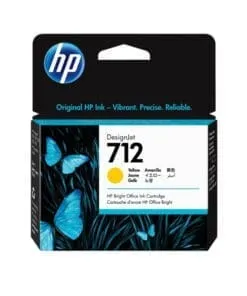TINTA AMARILLA PARA IMPRESORA HP 712