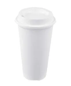 VASO PLASTICO PARA CAFÉ COLOR BLANCO