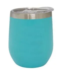 VASO TUMBLER WINE DE 12 ONZAS COLOR CELESTE