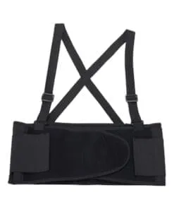 CINTURÓN DE VELCRO NEGRO