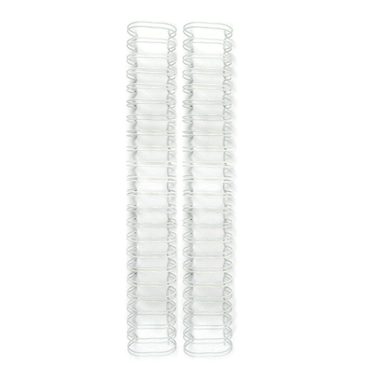 Espirales transparentes de plástico para máquinas de encuadernar