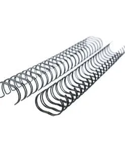 ESPIRAL PARA ENCUADERNAR DE 3/4" PULGADA COLOR NEGRO 2 PIEZAS