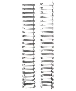 ESPIRAL PARA ENCUADERNAR DE 5/8" DE PULGADA COLOR NEGRO 2 PIEZAS