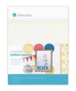 HOJAS COTTON CANVAS IMPRIMIBLES