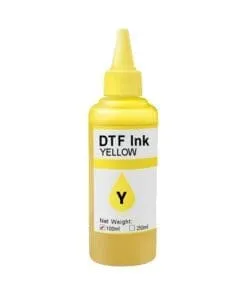 BOTE DE TINTA DTF COLOR AMARILLO 100ML