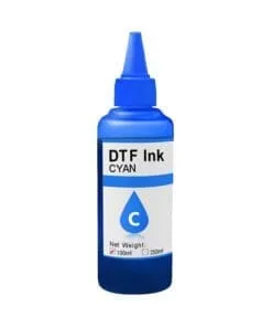 BOTE DE TINTA DTF COLOR CYAN 100ML