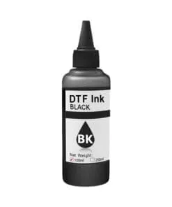 BOTE DE TINTA DTF COLOR NEGRO 100ML