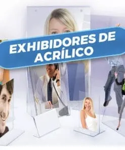 EXHIBIDORES DE ACRÍLICO
