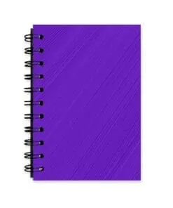 CUBIERTA ESTRIADO PARA ENCUADERNAR MORADO