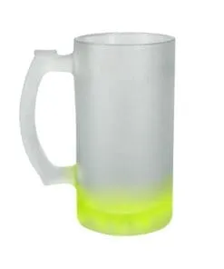 TARRO NEVADO CON BASE COLOR AMARILLO