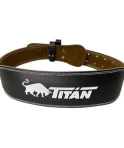 CINTURÓN DE CUERO TITAN COLOR NEGRO