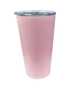 VASO TUMBLER DE 20 ONZAS COLOR ROSADO