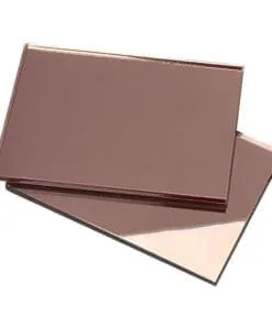 MINI PLANCHA DE ACRÍLICO ESPEJO ROSE GOLD 3MM