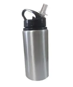 PACHON DE ALUMINIO GRIS DE 600ML PARA SUBLIMAR