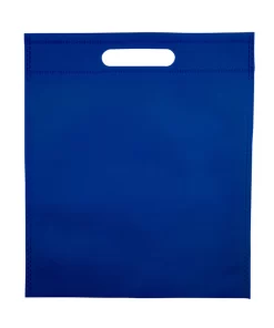 BOLSA TROQUELADA FUELLE MEDIANA COLOR AZUL