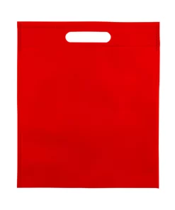 BOLSA TROQUELADA FUELLE MEDIANA COLOR ROJO