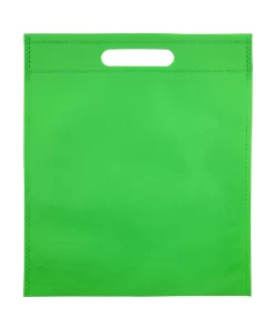 BOLSA TROQUELADA FUELLE MEDIANA COLOR VERDE