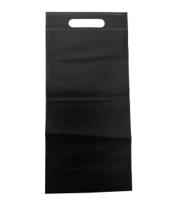BOLSA PEQUEÑA PARA VINO COLOR NEGRO