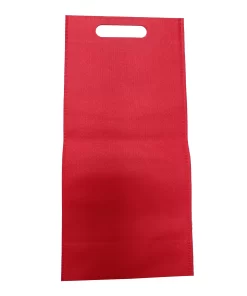 BOLSA PEQUEÑA PARA VINO COLOR ROJO