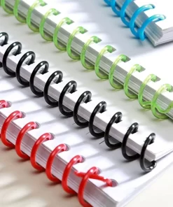 ESPIRALES PLÁSTICOS DE COLORES