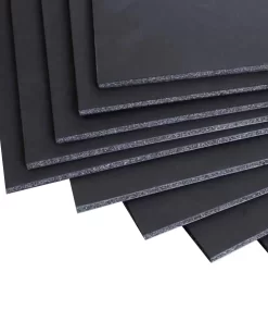 PLANCHA DE FOAMBOARD NEGRO 5MM