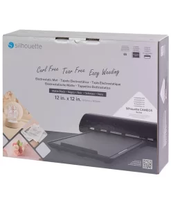 MAT ELECTROSTATICO COLOR NEGRO DE 12" X 12" PULGADAS