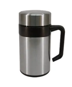 TERMO DE ALUMINIO COLOR PLATEADO