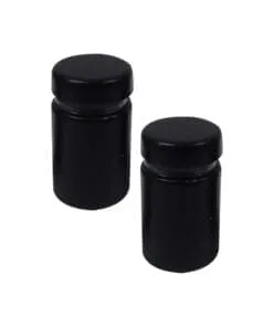 SEPARADOR DE VIDRIO COLOR NEGRO DE 16MM X 25MM