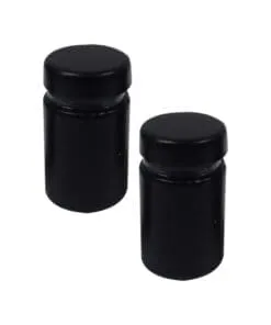 SEPARADOR DE VIDRIO COLOR NEGRO DE 16MM X 30MM