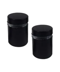 SEPARADOR DE VIDRIO COLOR NEGRO DE 19MM X 25MM