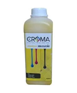 LITRO DE TINTA PARA SUBLIMACION CROMA COLOR AMARILLO