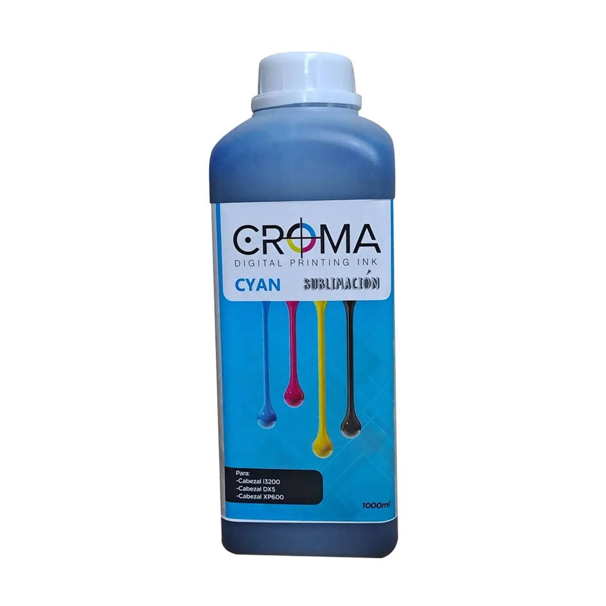 Tinta Croma Cyan Sublimacion