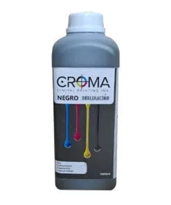 LITRO DE TINTA PARA SUBLIMACION CROMA COLOR NEGRO