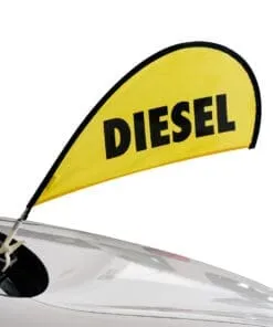 MINI BANDEROLA TIPO GOTA CON CLIP