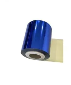 ROLLO DE FOIL AZUL 6.5CMS X 100MTS