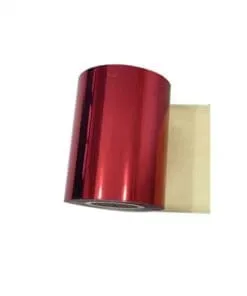 ROLLO DE FOIL ROJO 6.5CMS X 100MTS