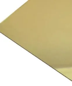 PLANCHA ABS DUOCOLOR ESPEJO DORADO