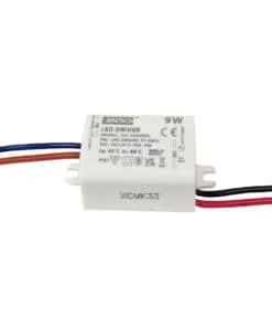 TRANSFORMADOR PARA EXTERIOR BASE PLÁSTICA DE 9 WATTS