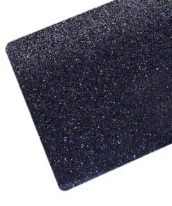 MINI PLANCHA DE ACRÍLICO GLITTER AZUL