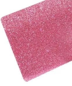MINI PLANCHA DE ACRÍLICO GLITTER ROSADO